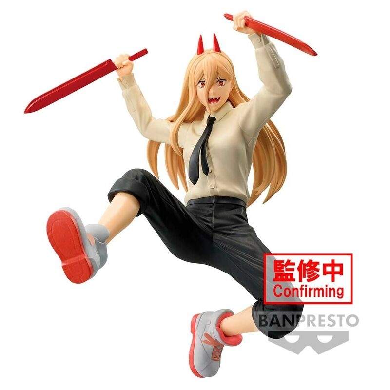 Chainsaw Man Vibration Stars Power II Figuuri, 12 cm pitkä