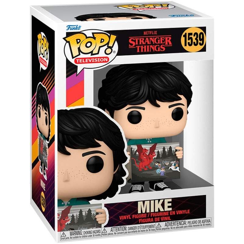 Stranger Things Mike Pop Figuuri - Keräilyvinyylilelu
