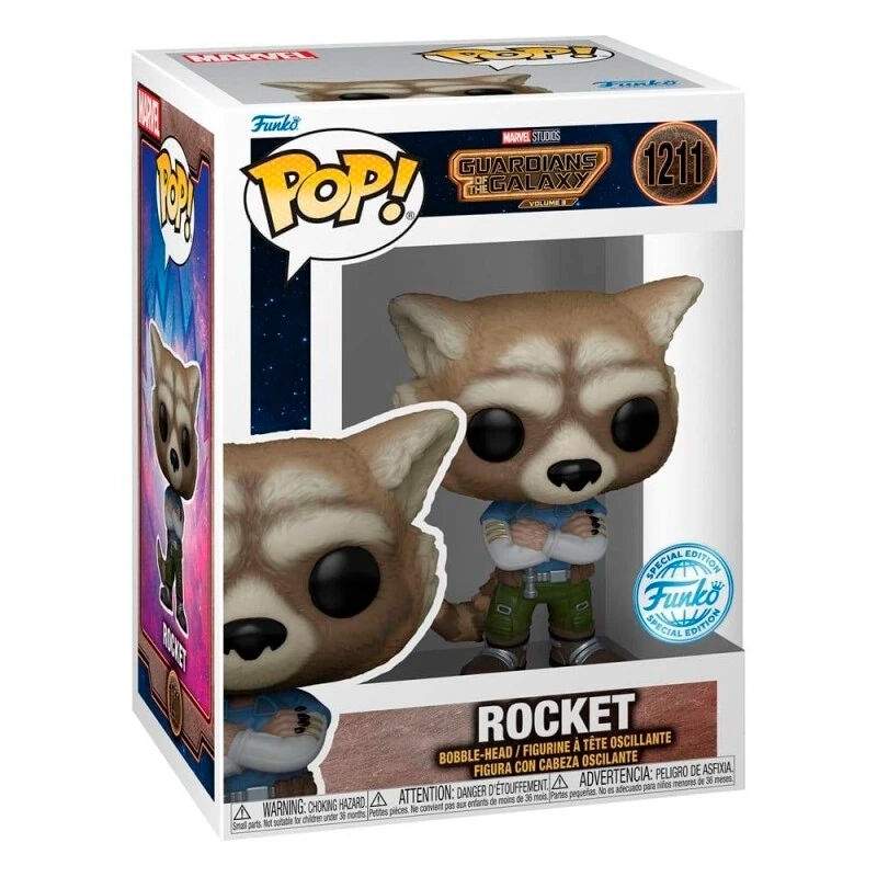 Guardians of the Galaxy raketfigur - eksklusivt samleobjekt