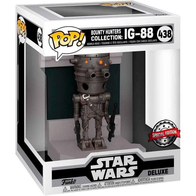 Star Wars Bounty Hunter IG-88 Figur, Deluxe Edition | Hem & Hobby | Pryloteket