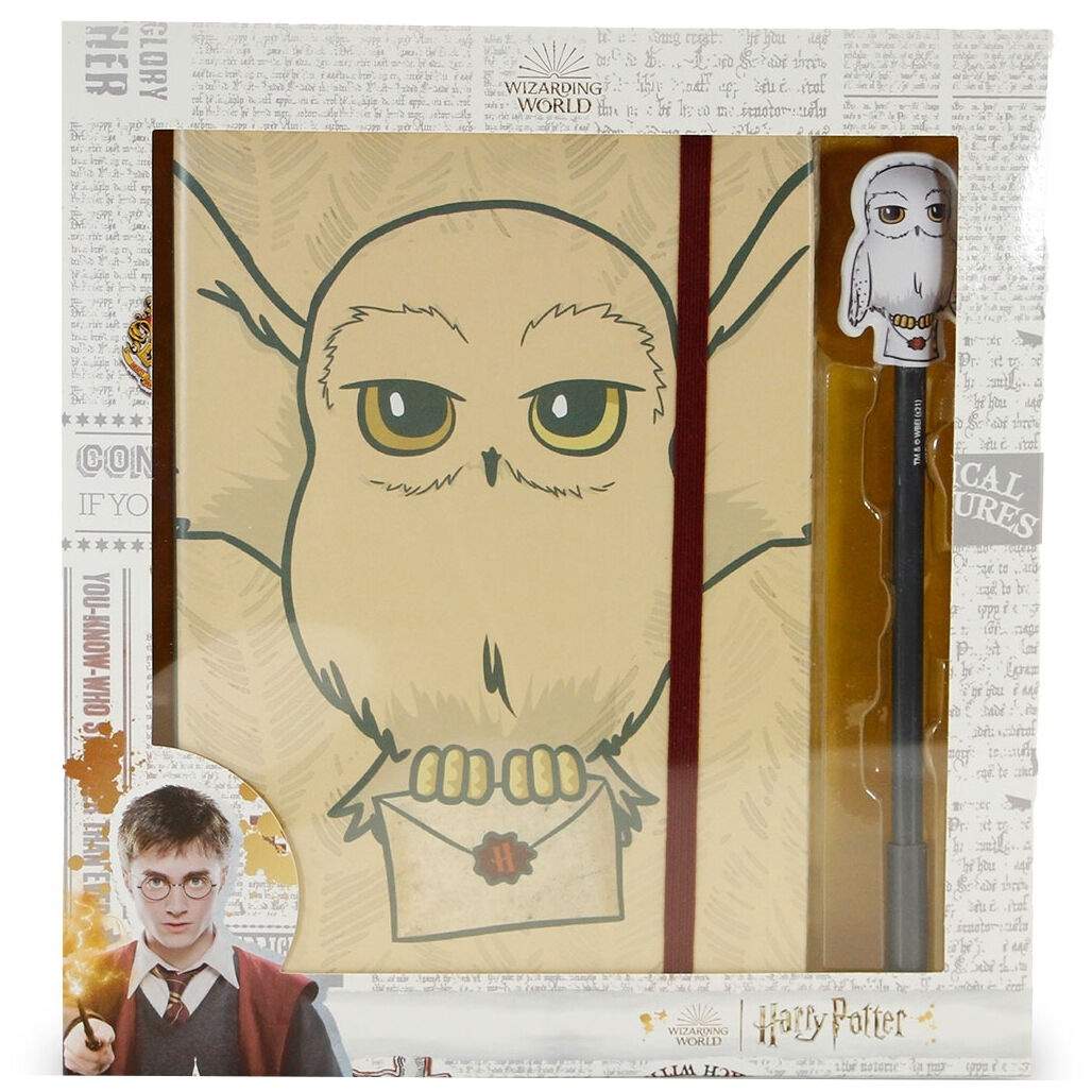 Hedwig Dagbog Sæt med Pen til Harry Potter Fans