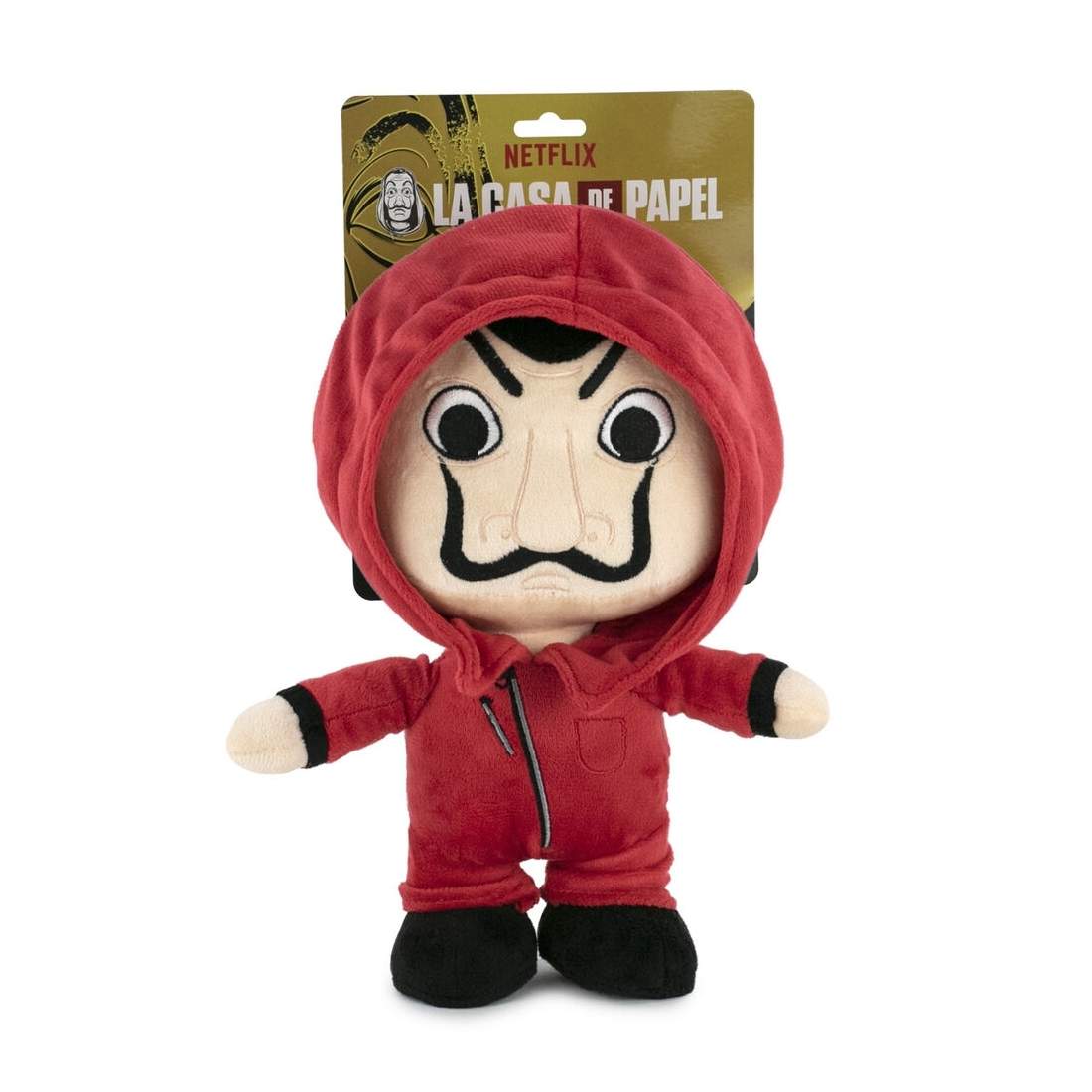 Money Heist plyschleksak, 25 cm storlek, mjuk och gosig | Hem & Hobby | Pryloteket