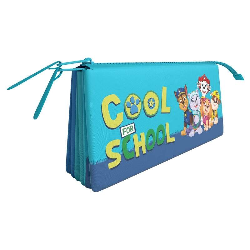 Penalhus til børn, Paw Patrol Design, tredobbelt rum