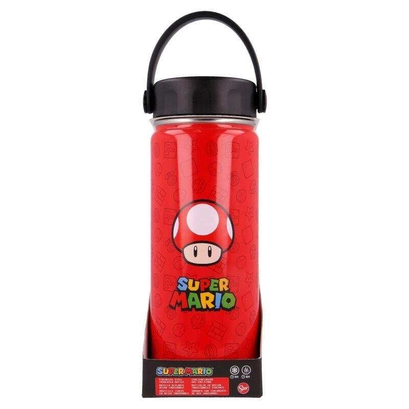 Super Mario Bros vandflaske i rustfrit stål 530ml
