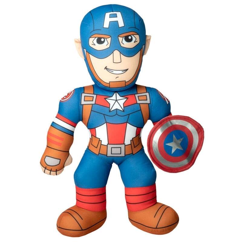 Captain America Plyslegetøj med lyd, 38 cm