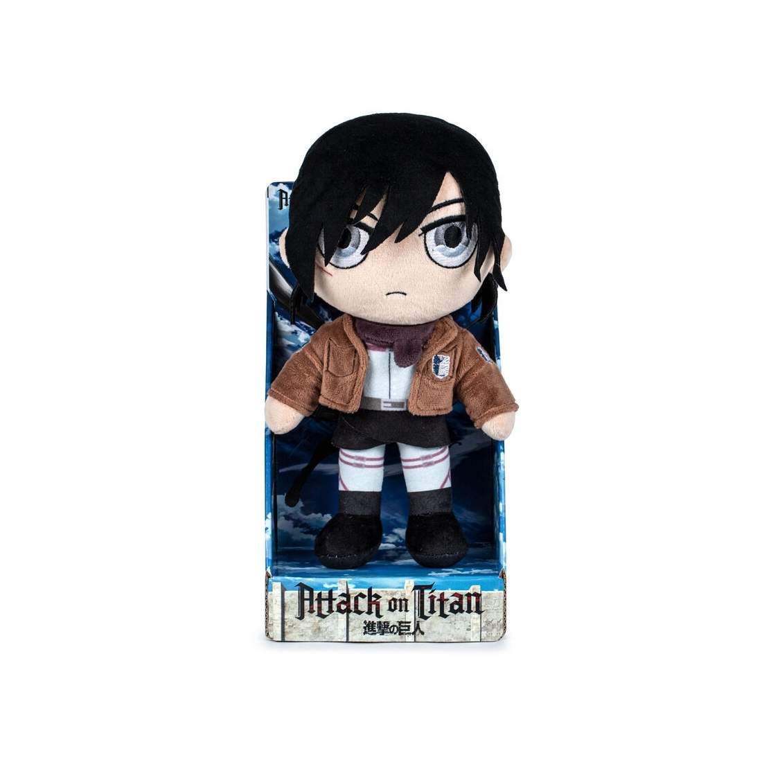 Attack on Titan Mikasa plyschleksak 27 cm, mjuk och samlarbar | Hem & Hobby | Pryloteket