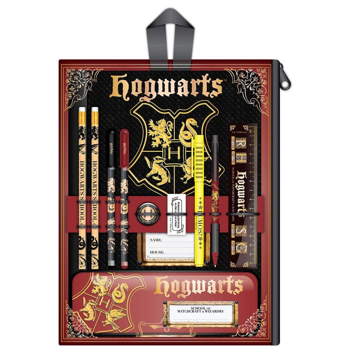 Papirsæt med Harry Potter-tema til skole- og kontorbrug
