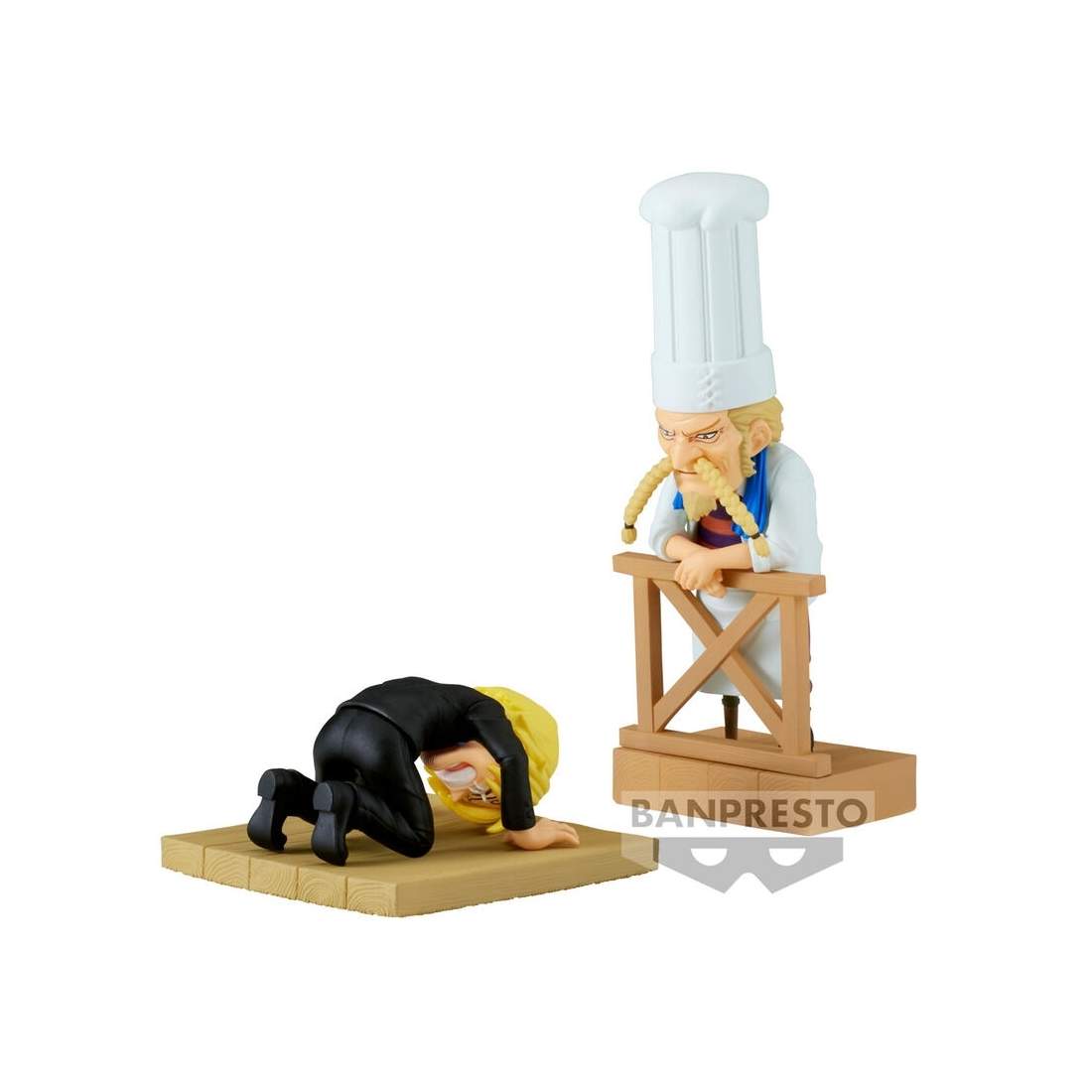 Ett stycke WCF Sanji & Zeff samlarfigurer, 8 cm set | Hem & Hobby | Pryloteket