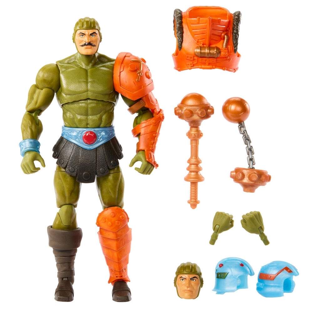 Man-At-Arms Action Figur, 17 cm, Universets Mestre