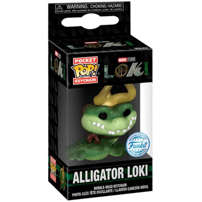 Loki Alligator POP-nyckelring, Marvel Collectible Figur | Hem & Hobby | Pryloteket