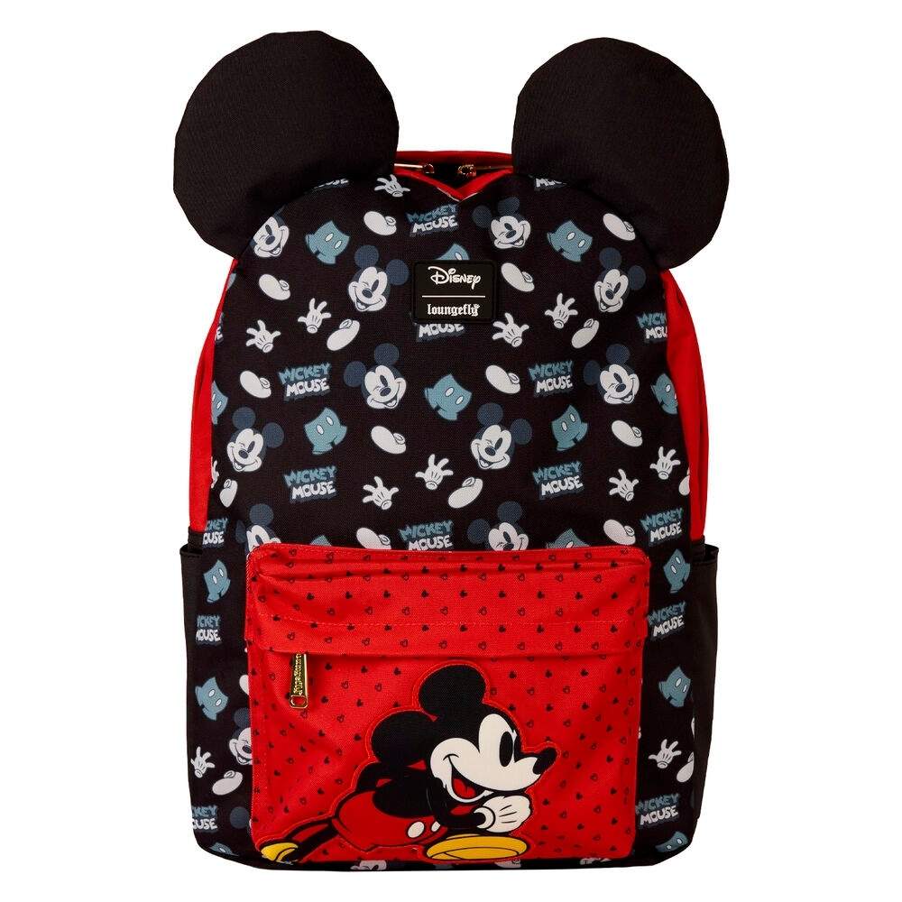 Mickey Mouse nylon rygsæk 43 cm til børn og voksne