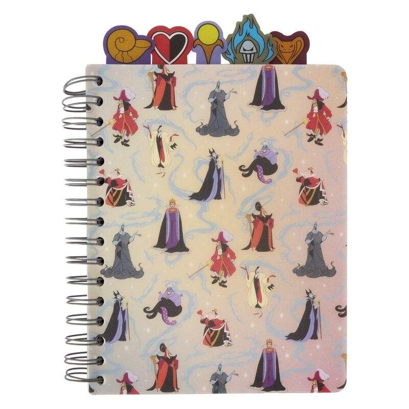 Disney Villains Journal – Spiralindbundet, 80 sider, A5-størrelse