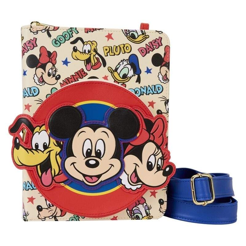 Mickey and Friends Crossbody Journal for Disney-fans