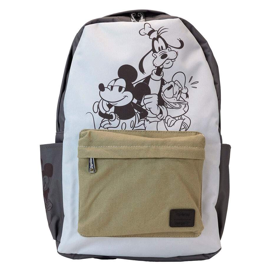 Mickey and Friends nylonrygsæk, 44 cm størrelse, holdbart design