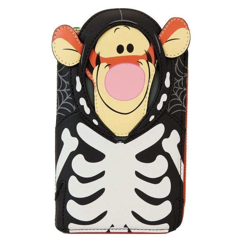 Winnie the Pooh Skeleton Tigger tegnebog med møntlomme, lynlåslukning
