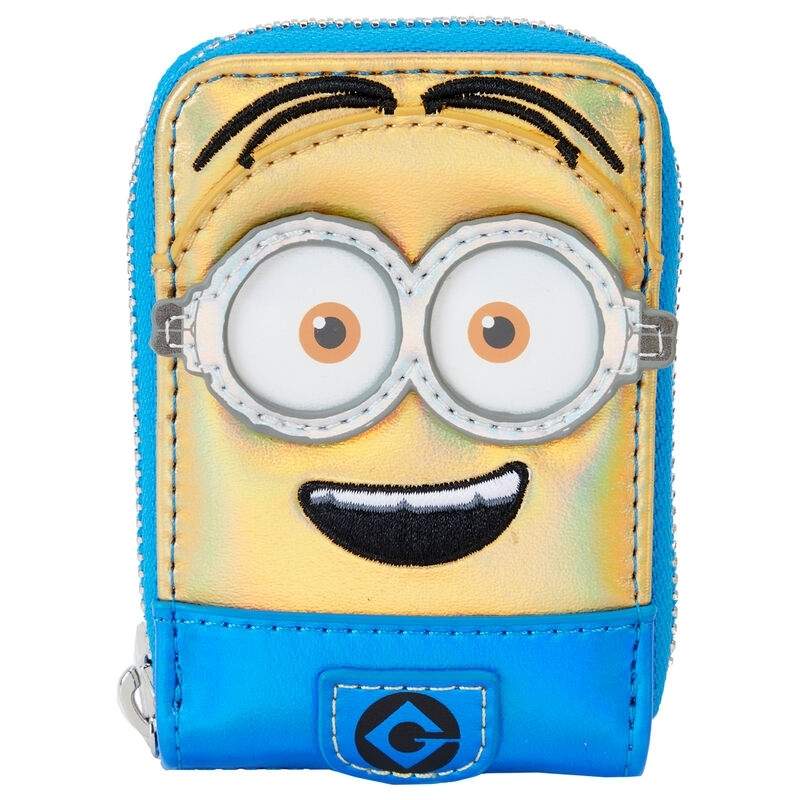 Minions tegnebog med flere kortpladser og lynlåsrum