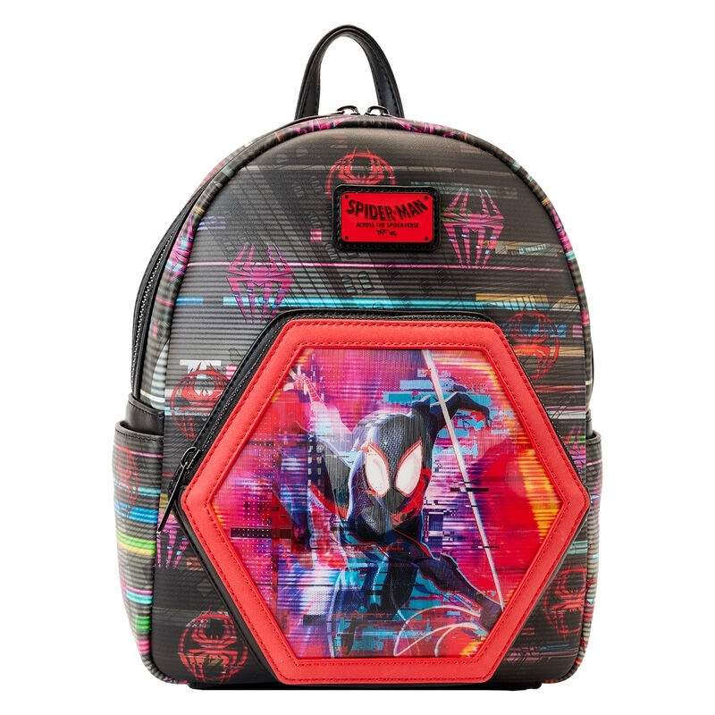 Spiderman Lenticular Reppu 27 cm - Across the Spider-Verse Design