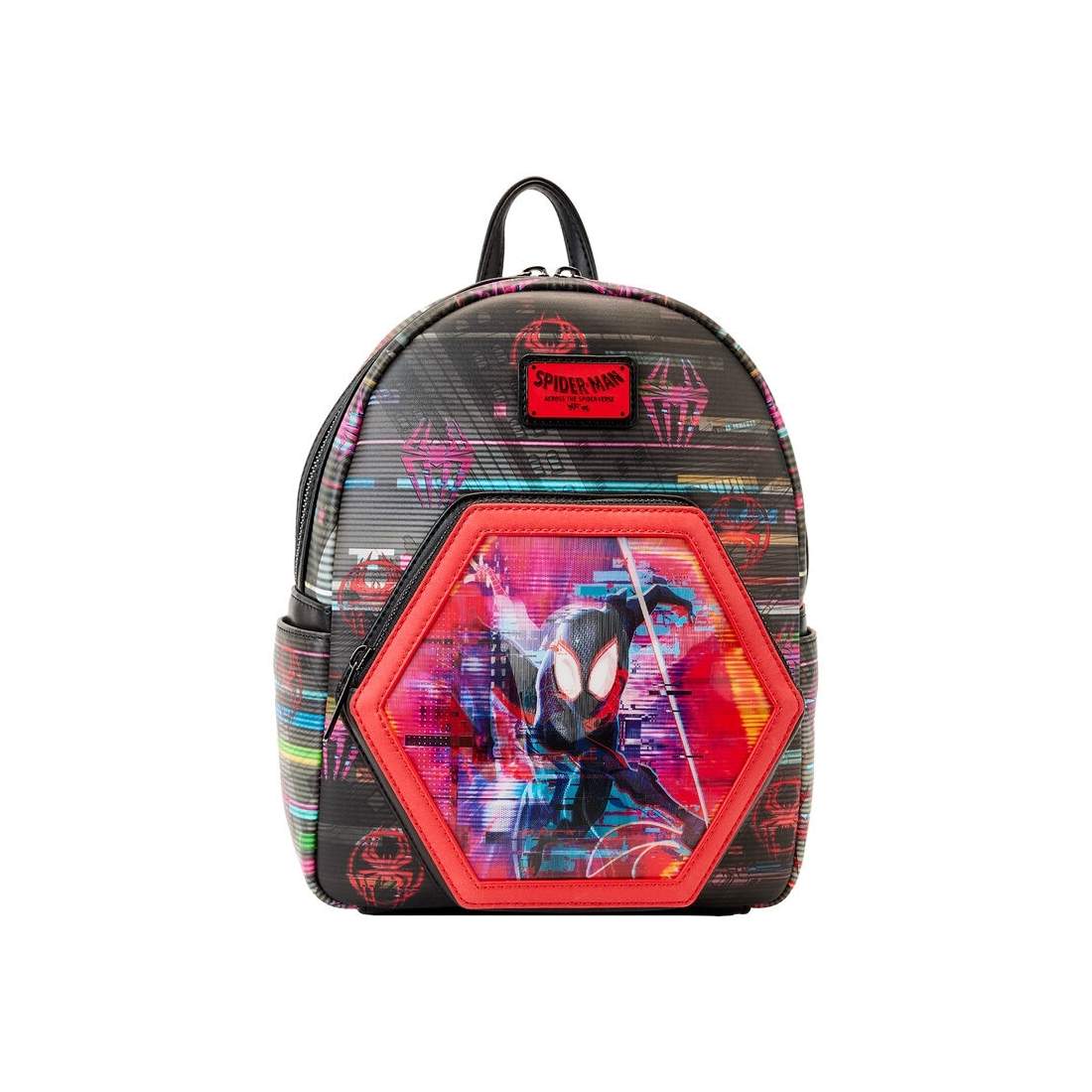Spiderman Lenticular Ryggsäck 27cm - Tvärs över Spider-Verse Design | Hem & Hobby | Pryloteket