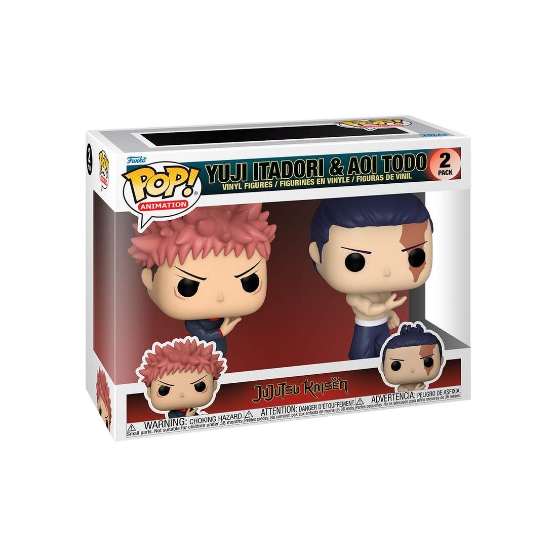 Jujutsu Kaisen figurset: Yuji Itadori & Aoi Todo, 2-pack | Hem & Hobby | Pryloteket