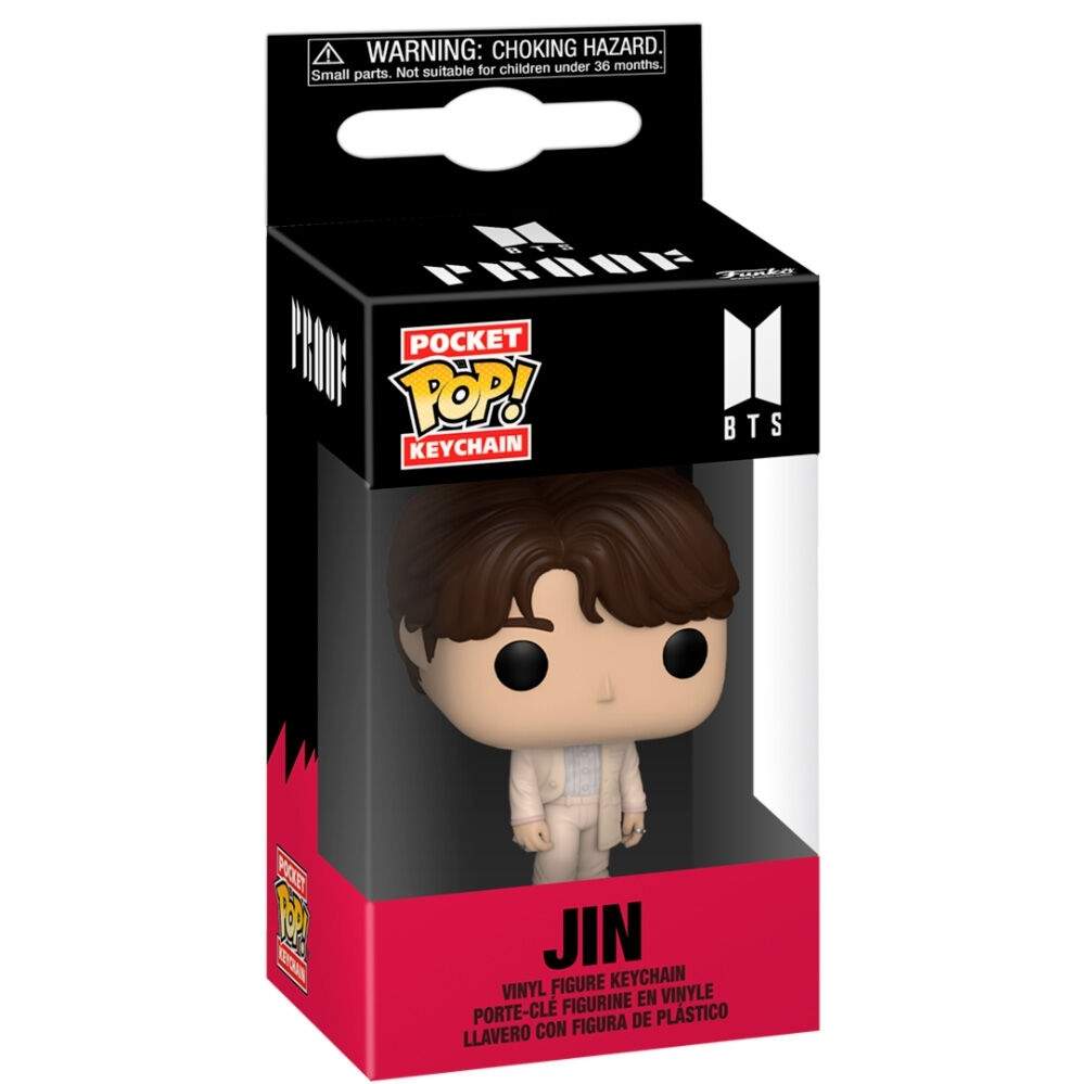 BTS Jin Pocket POP-avaimenperä - keräilyfiguuri, hauska lahja