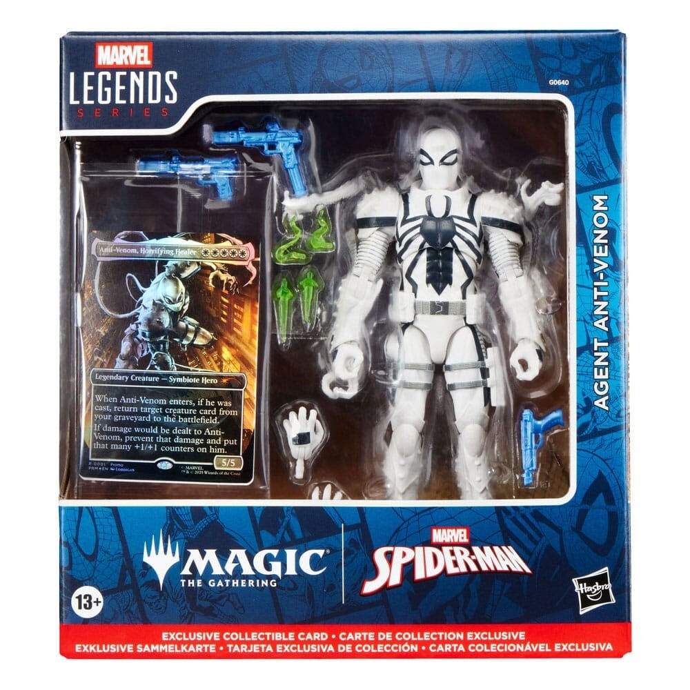 Spider-Man Anti-Venom figur, 15 cm samlelegetøj
