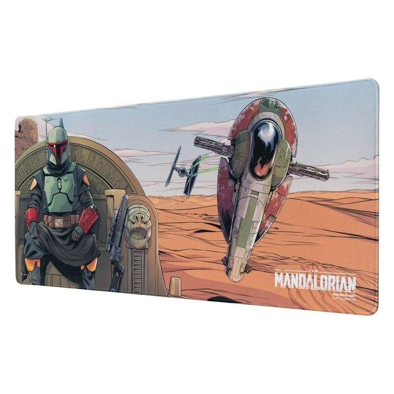 Boba Fett Mandalorian spillebordsmåtte, stor størrelse