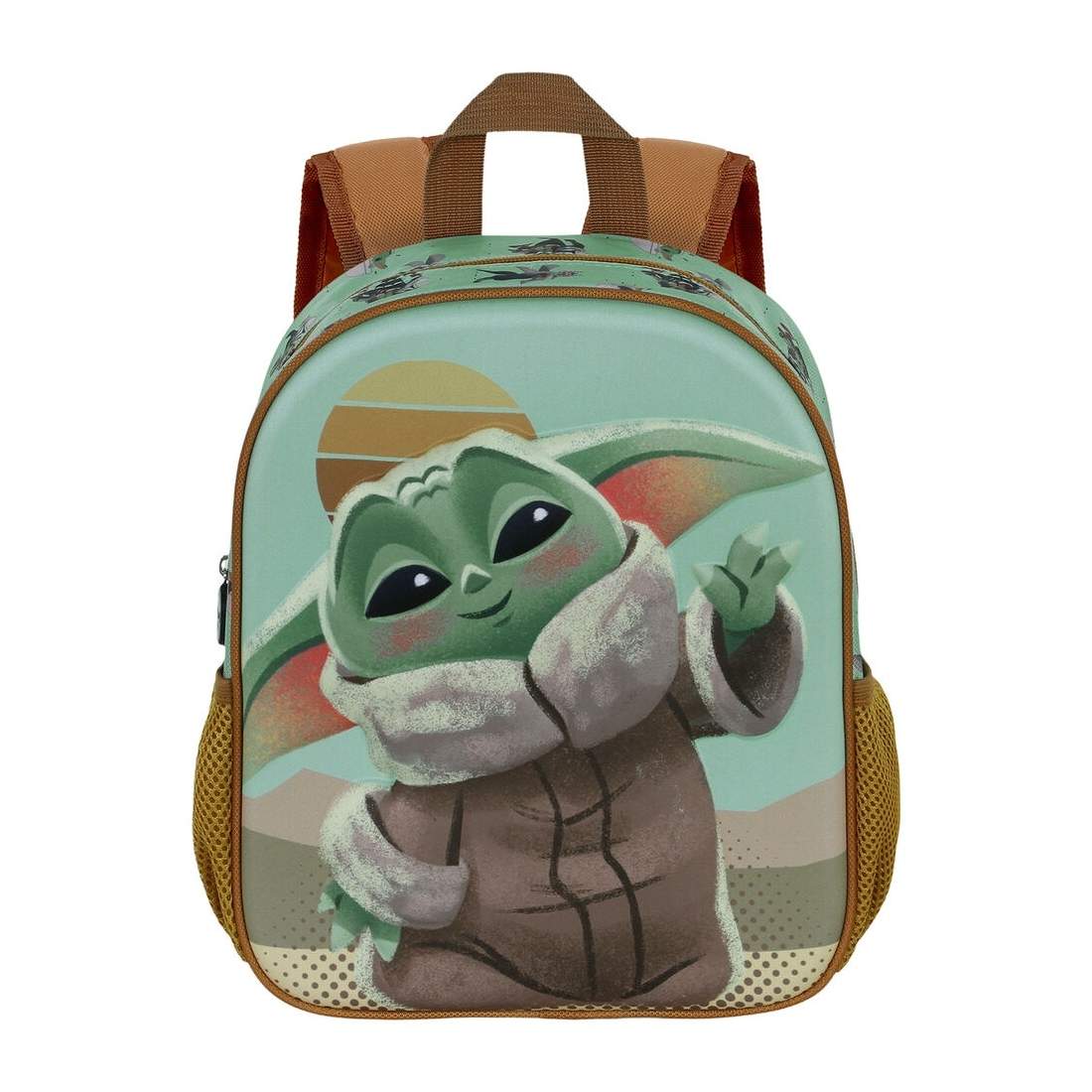 Mandalorian Grogu 3D-ryggsäck, 31 cm storlek, skolväska för barn | Hem & Hobby | Pryloteket