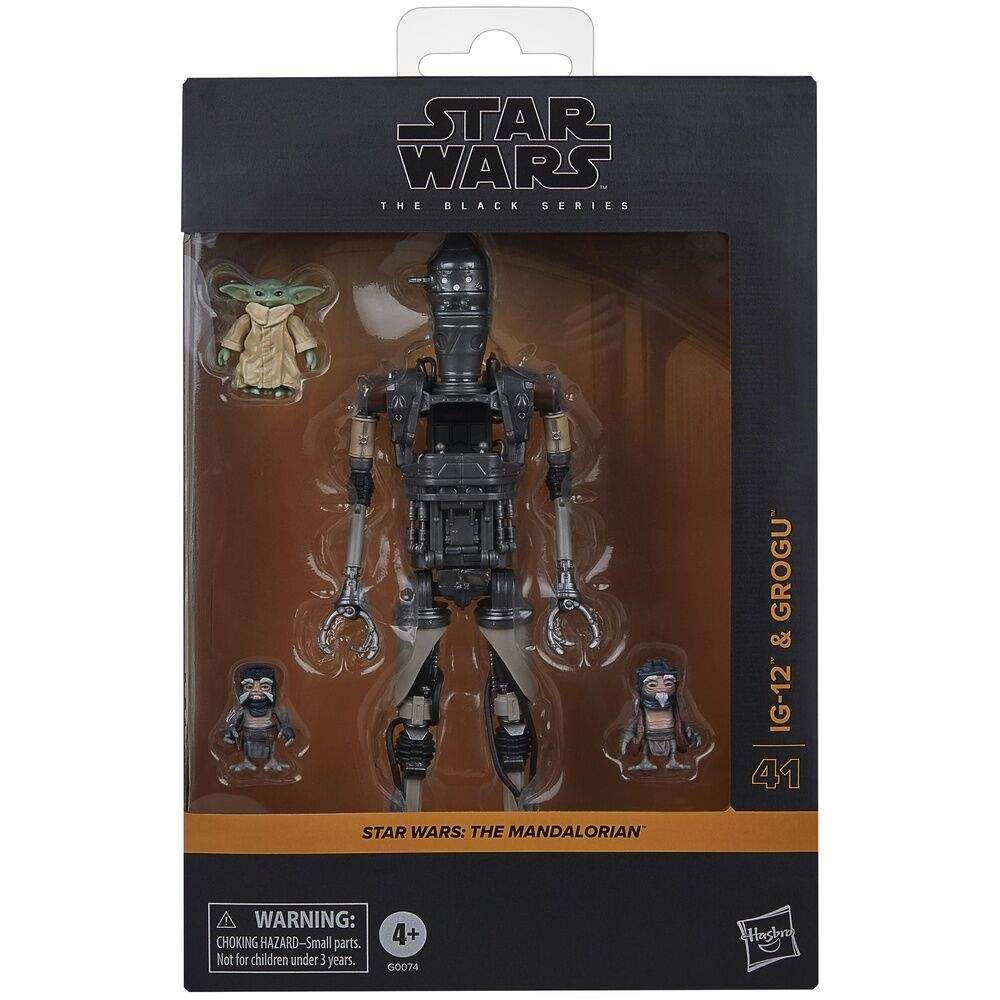 Mandalorian IG-12 & Grogu actionfigurer, 15 cm lång | Hem & Hobby | Pryloteket