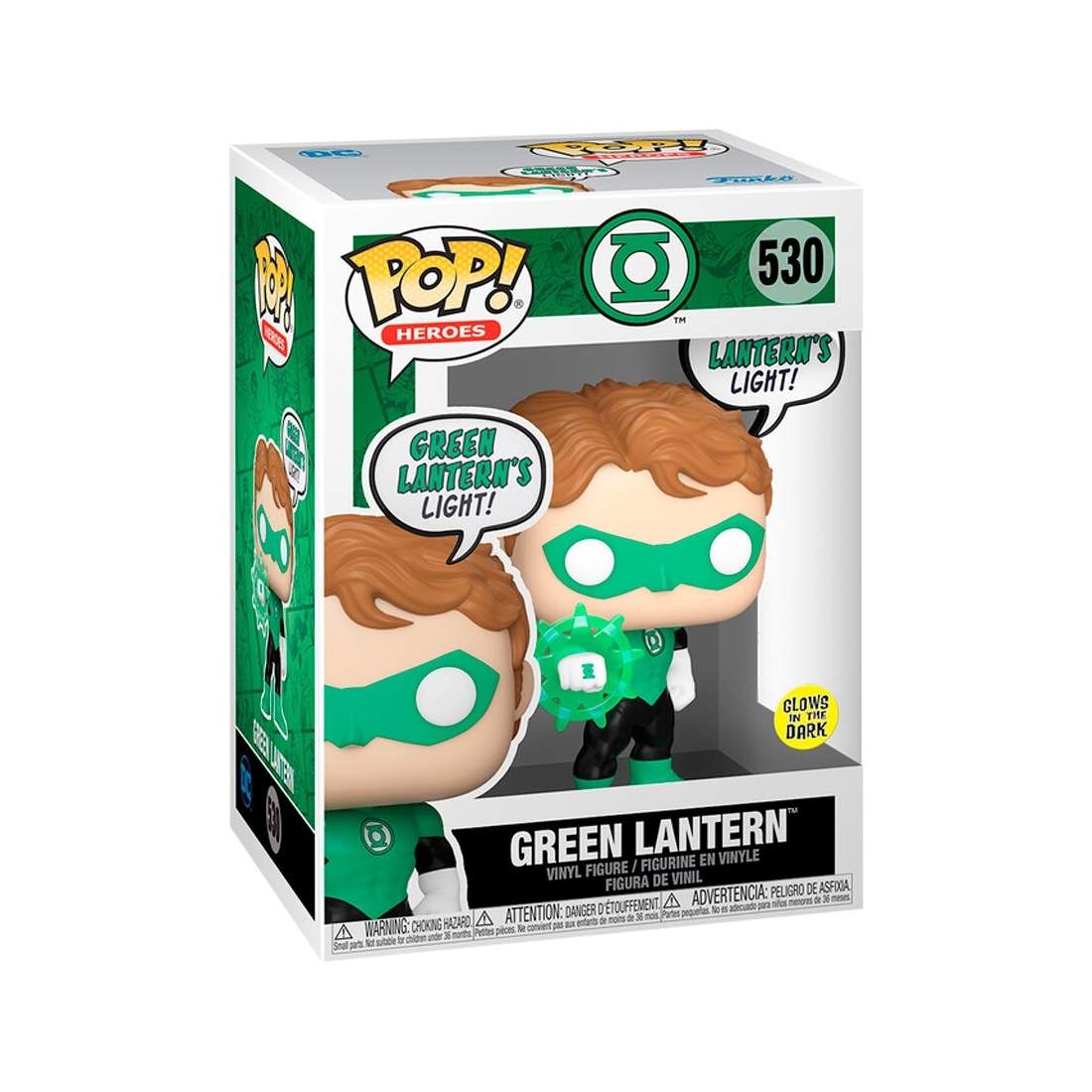 Green Lantern POP-figur - samlarbar vinylleksak, 3,75 tum | Hem & Hobby | Pryloteket