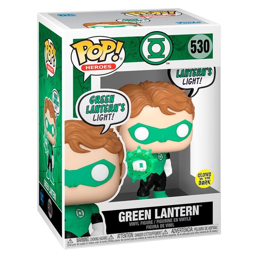 Green Lantern POP Figur - Samlerbart vinyllegetøj, 3,75 tommer