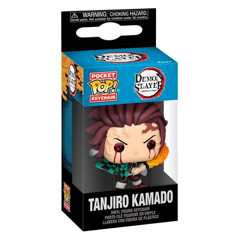 Demon Slayer nøglering Tanjiro Kamado Pocket POP figur
