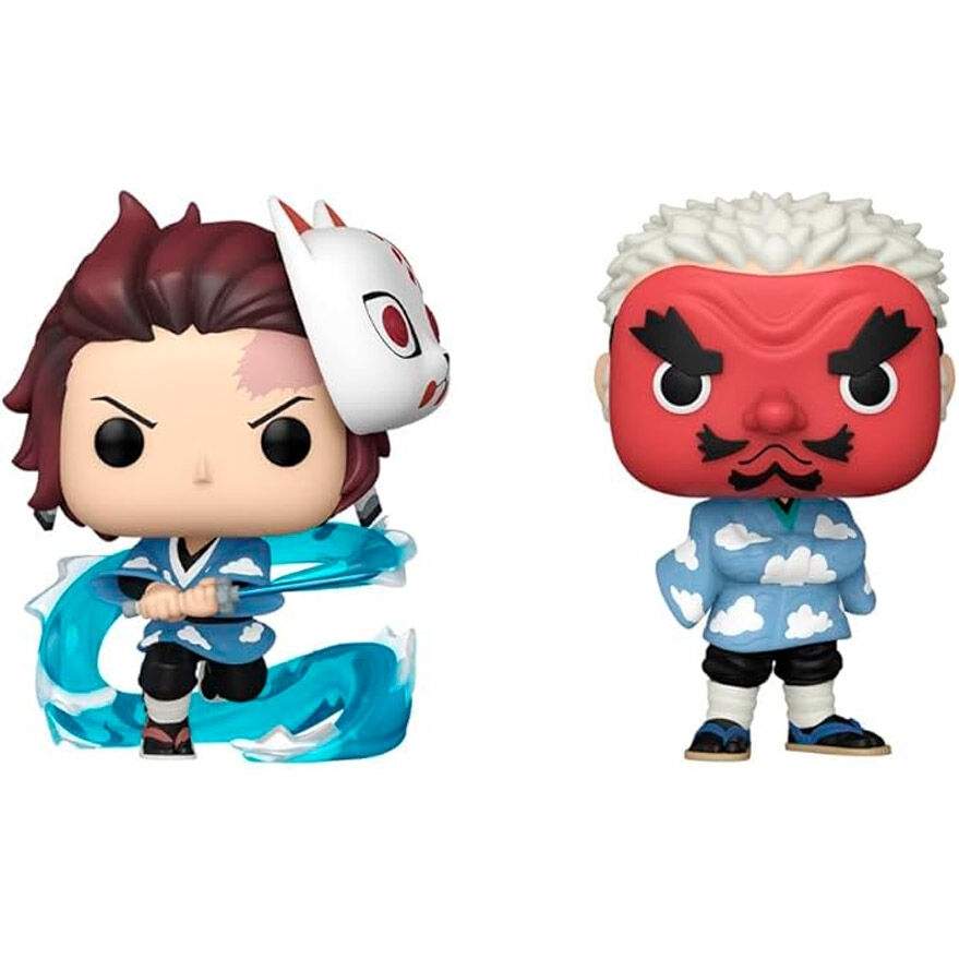 Demon Slayer Tanjiro Kamado & Sakonji Urokodaki Actionfigurer Set | Hem & Hobby | Pryloteket