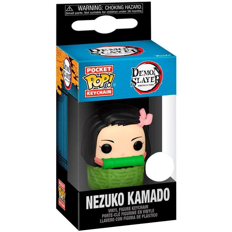 Demon Slayer Nezuko Kamado Pocket POP-avaimenperä, keräilyfiguuri