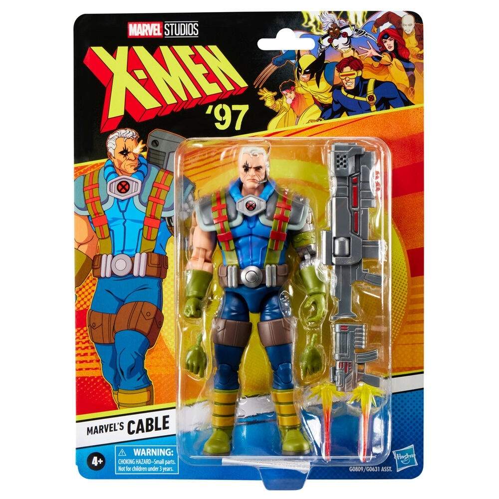 X-Men 97 Marvels kabelfigur, 15 cm samlarbar actionleksak | Hem & Hobby | Pryloteket