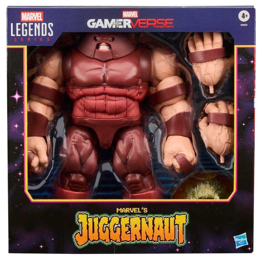 Juggernaut-toimintafiguuri, 22 cm pitkä, Marvel Legends -sarja