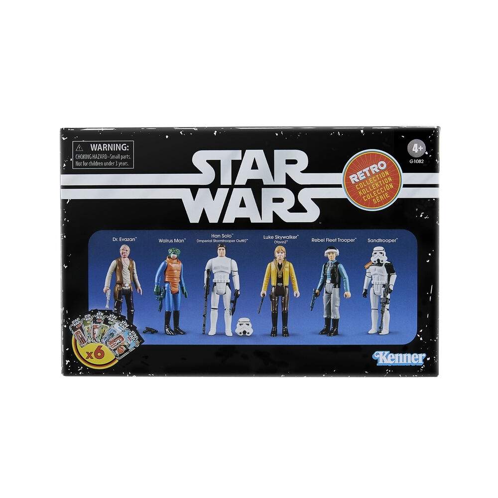 Star Wars Action Figurer Sæt på 6, 9,5 cm høj