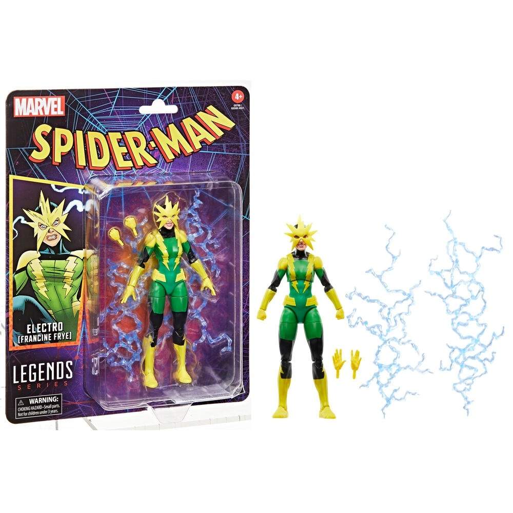 Spider-Man Electro Figuuri 15cm - Keräilylelu