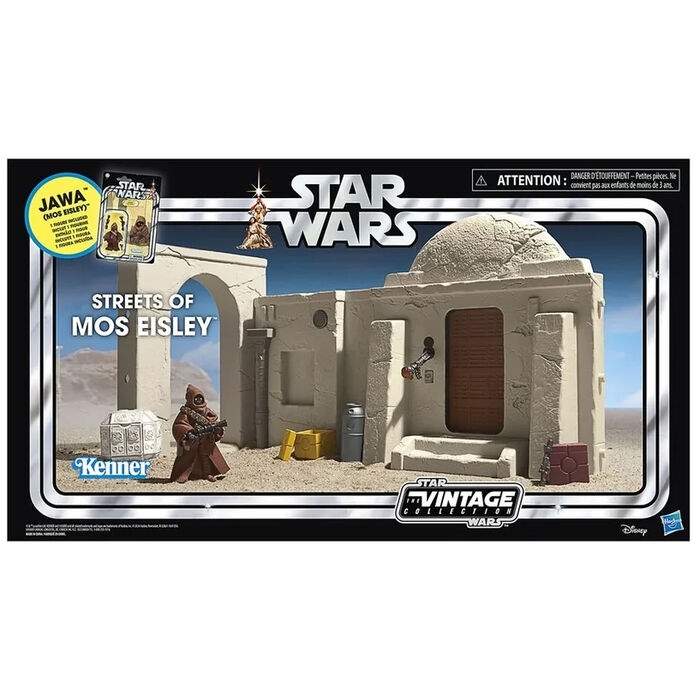 Jawa Mos Eisley legesæt, 9,5 cm størrelse, vintage samling
