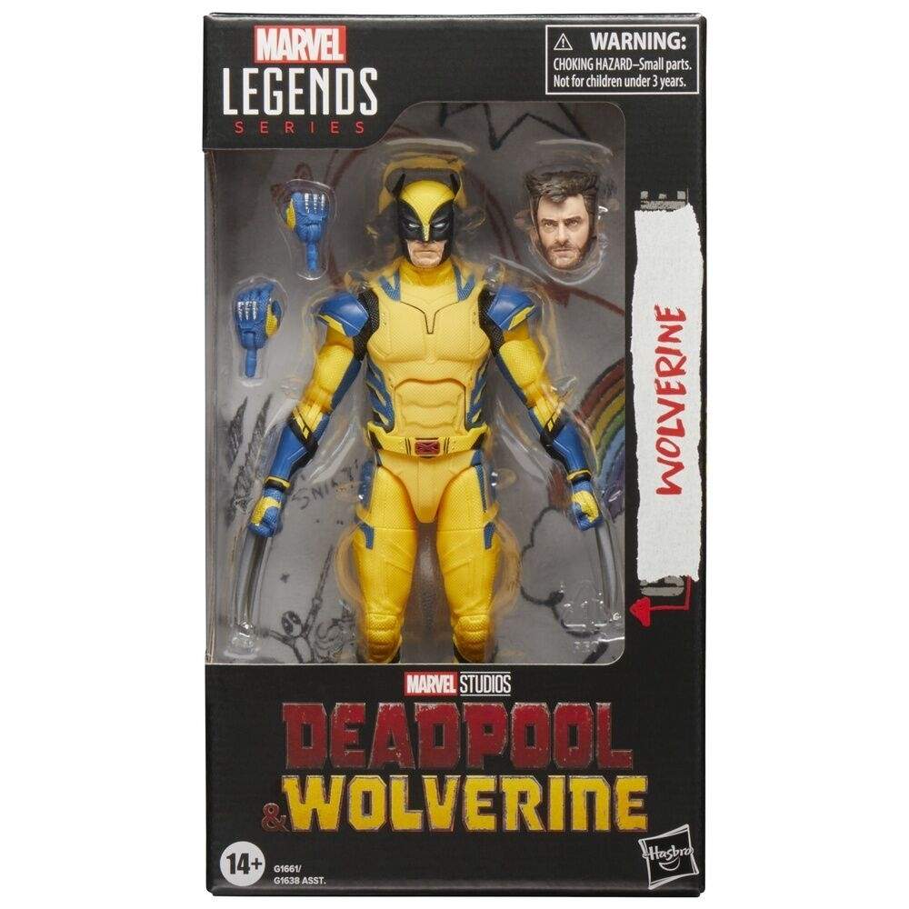 Deadpool & Wolverine actionfigurer, 15 cm størrelse
