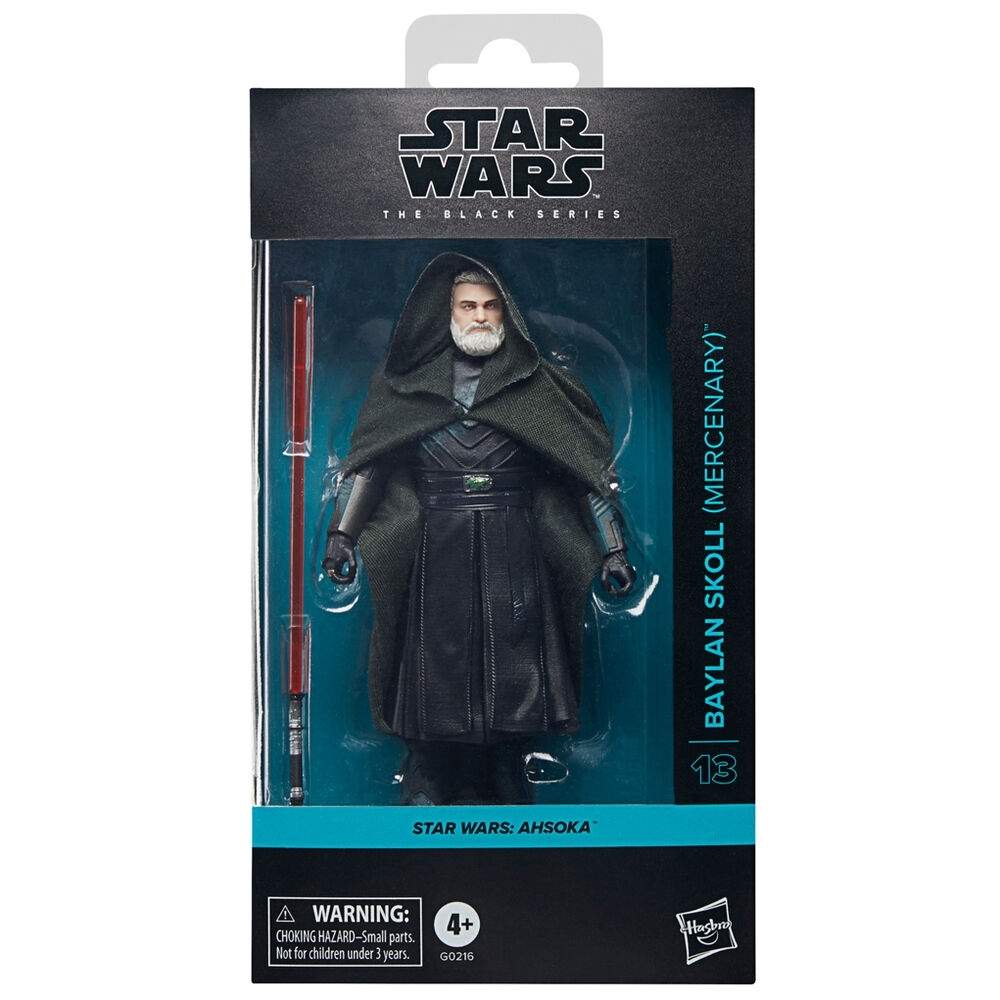 Ahsoka Baylan Skoll palkkasoturifiguuri, 15 cm keräilylelu