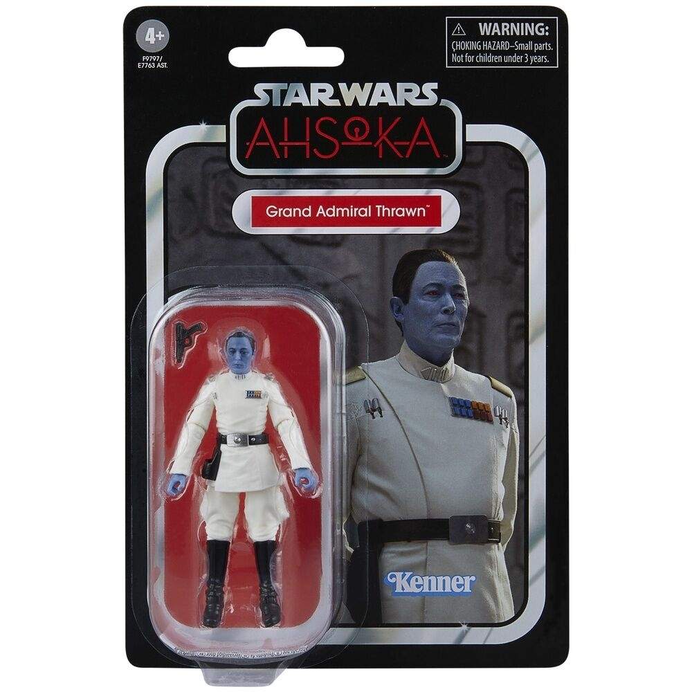Ahsoka Grand Admiral Thrawn Action Figuuri, 9,5 cm keräily