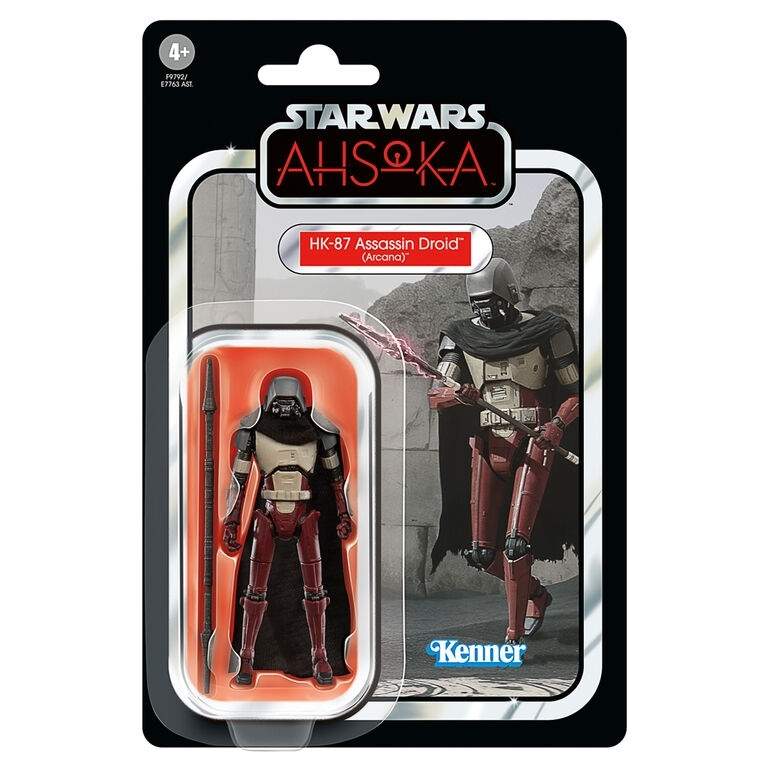 Ashoka HK-87 Assassin Droid figur 9,5 cm samlarleksak | Hem & Hobby | Pryloteket