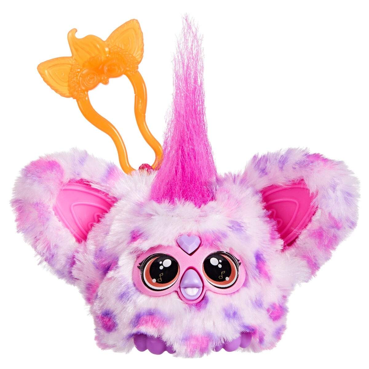 Furby-minilelu interaktiivisilla ominaisuuksilla ja äänitehosteilla