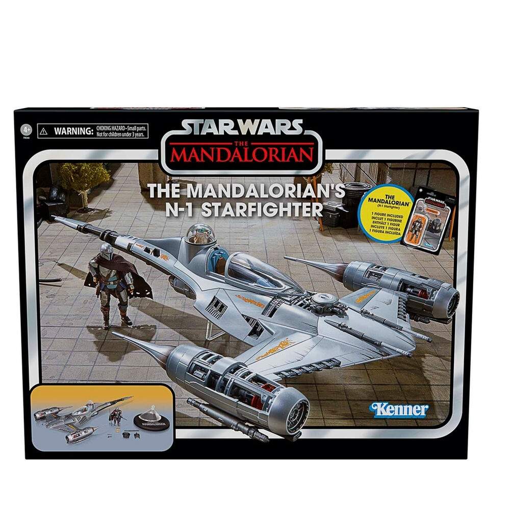 Mandalorian N-1 Starfighter actionfigur, samlerlegetøj