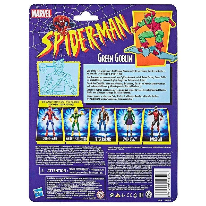 Spiderman Green Goblin Action Figur 15 cm Samlelegetøj