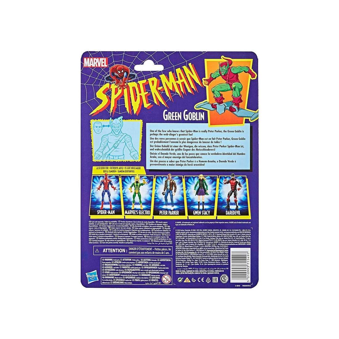 Spiderman Green Goblin Actionfigur 15 cm samlarleksak | Hem & Hobby | Pryloteket