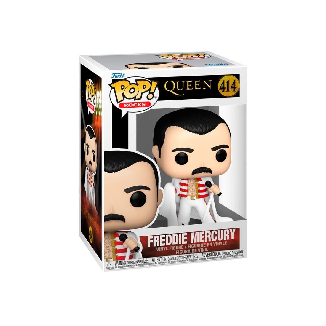 Freddie Mercury Popfigur, 3,75-tums samlarleksak | Hem & Hobby | Pryloteket