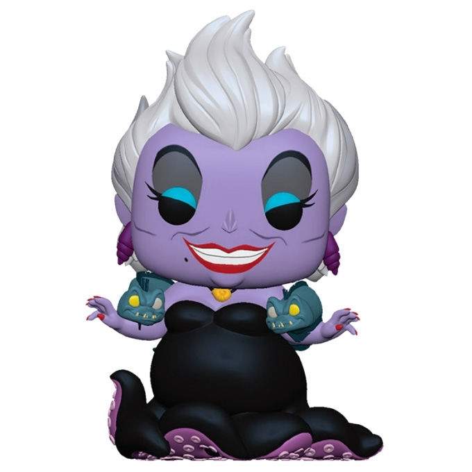 Lille Havfrue Ursula-figur med ål, Disney-samlerobjekt