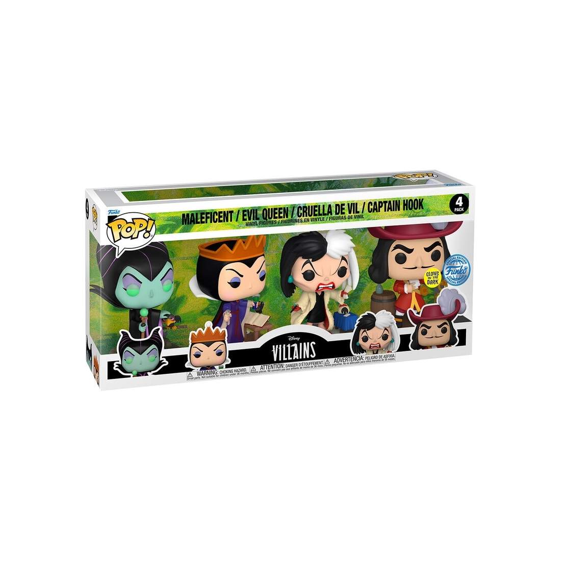 Disney Villains POP Pack - 4 samlarfigurer | Hem & Hobby | Pryloteket