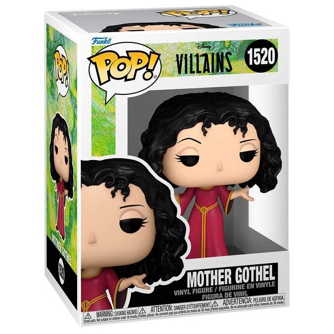 Disney Villains Mother Gothel Pop-figuuri, keräilylelu